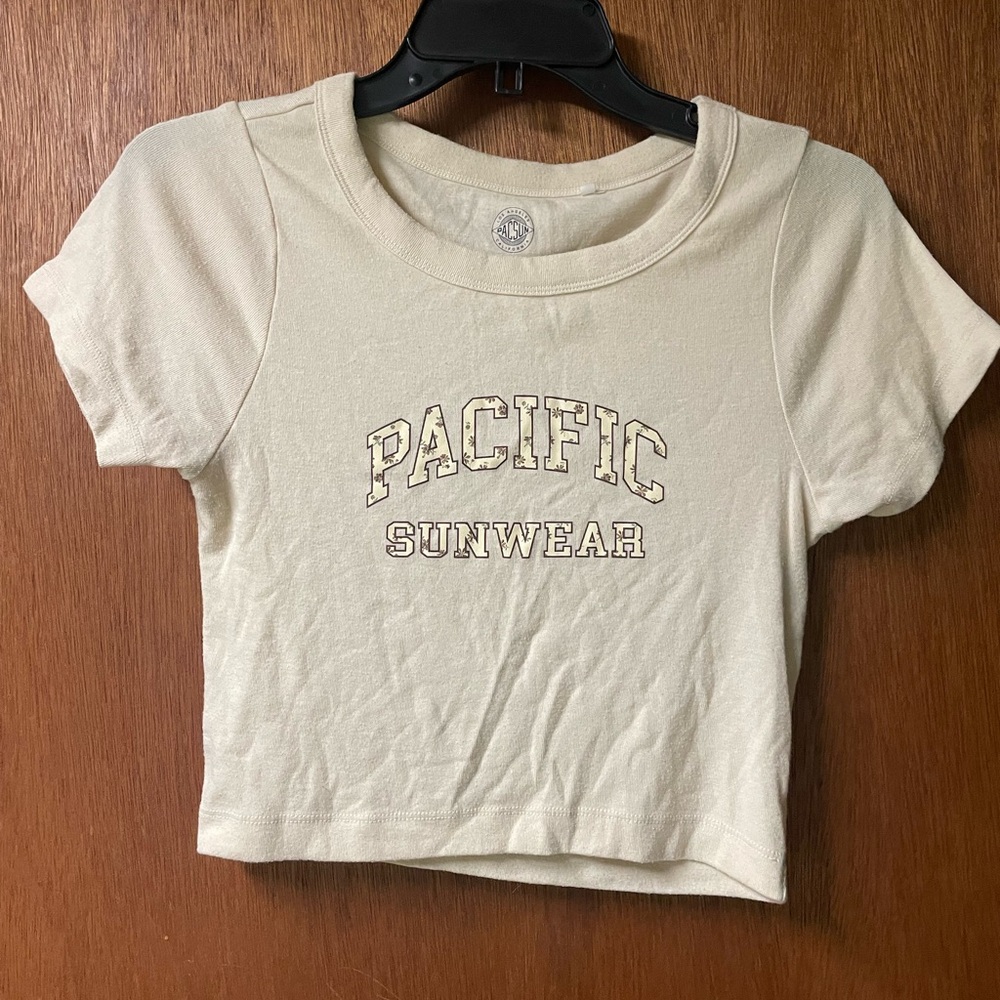 PacSun Off-White Graphic Tee